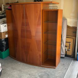 Entertainment Center (with TV pictured)