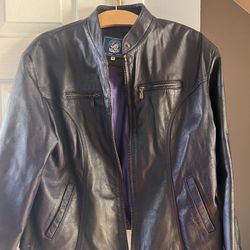 shearling leather jacket