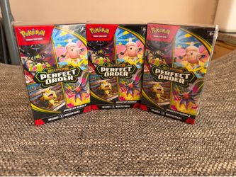 Pokemon Perfect Order Booster Bundle