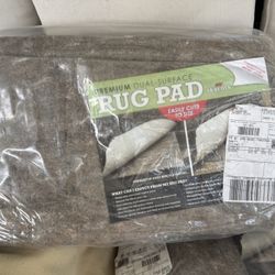 Mohawk Home 3' x 5' Non Slip Grip Rug Pad 1/4" Thick Dual Surface Felt Cushion + Rubber Gripper - Safe for All Floors 