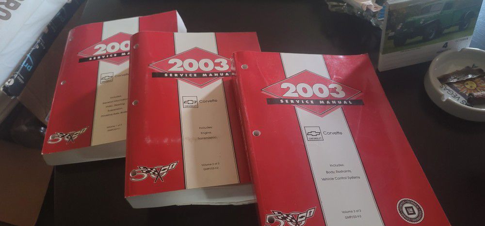 Service Manuals for 2003 Chevy Corvettes 