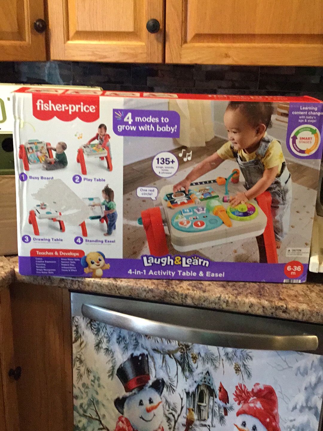 Fisher Price Laugh & Learn 4-in-1 Activity Table & Easel