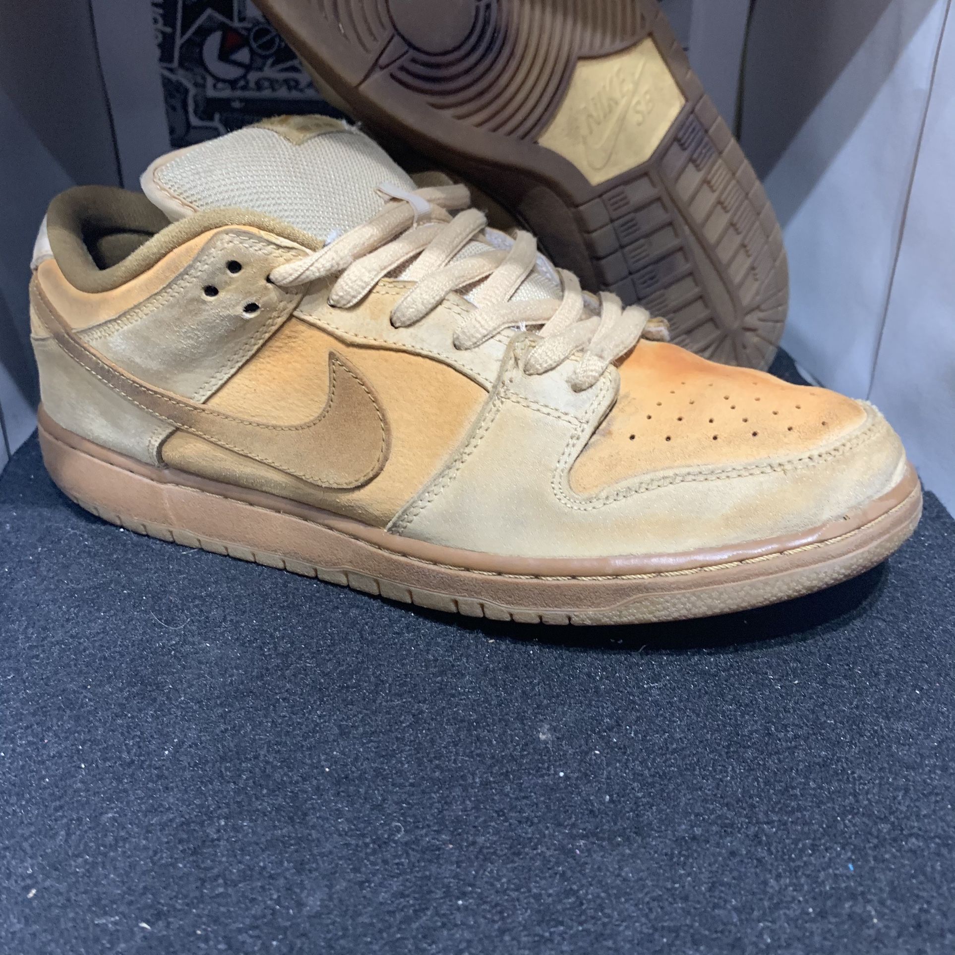 Nike Sb Dunk Low reverse wheat forbes