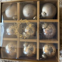 Glass Christmas Ornaments 