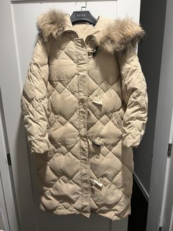 Quilted Beige Jacket