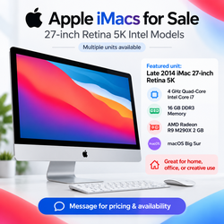 🍎 A Second Life for a Great Mac! **27-Inch Apple iMacs — Refreshed & Ready to Go!**