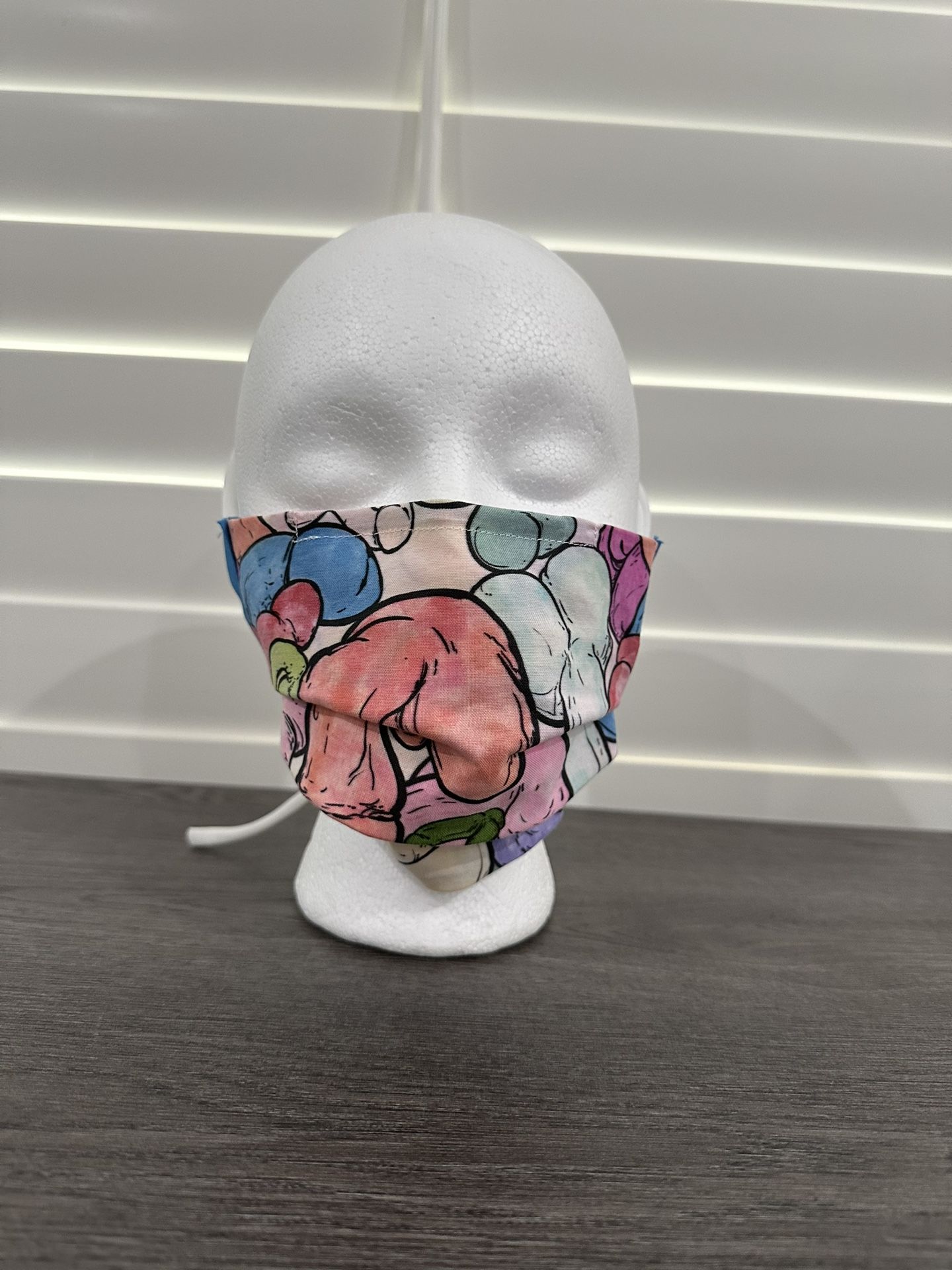 Face Mask - Abstract Penis Print
