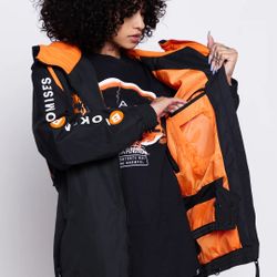 Broken Promises Addiction Snow Jacket Medium