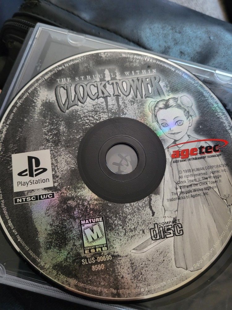 Clock Tower II: The Struggle Within (Sony PlayStation) PS1 Disc Only