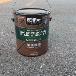 BEHR PREMIUM Waterproofing Stain & Sealer 