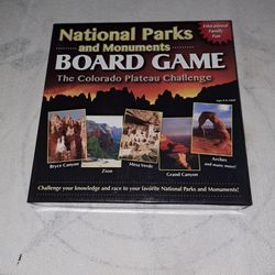 National Parks The Colorado Plateau Challenge Board Game In Excellent New Condition (Is Complete Nothing Missing)