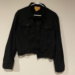 Black Denim Jacket 