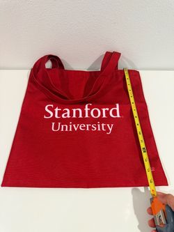 Stanford University red tote bag