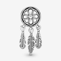 Pandora Spiritual Dreamcatcher Charm
