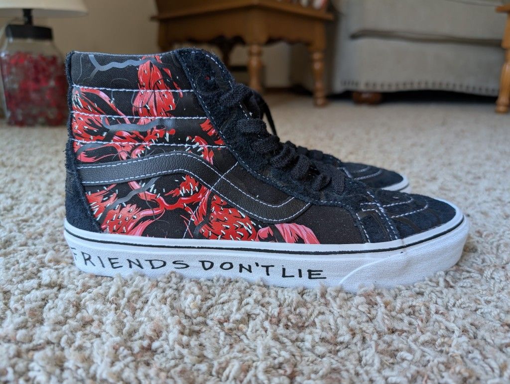 Stranger Things Vans Shoes