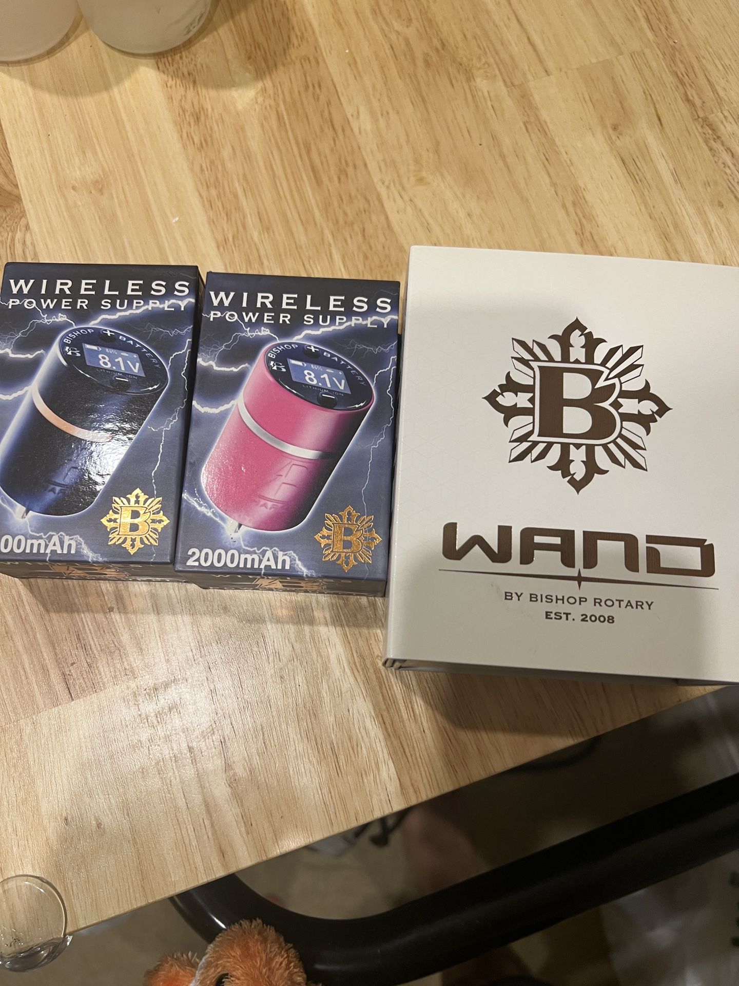 Bishop Packer Wand & 2 Bishop Wireless Power Supply