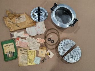 1949 Vintage Minitmaid Pressure Cooker Kitchen