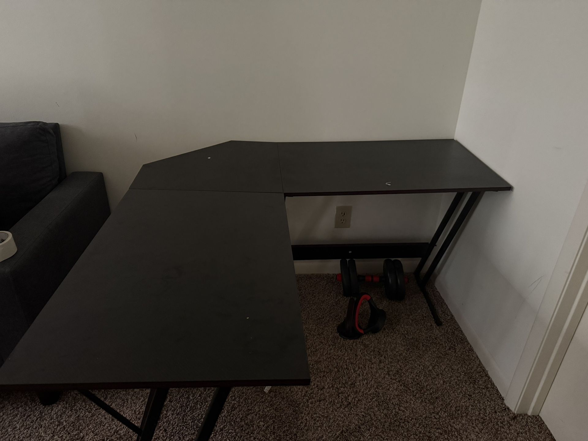 desk futon and loveseat