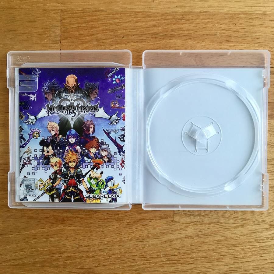 Sony Playstation PS3 Kingdom Hearts HD II.5 Remix Empty Case