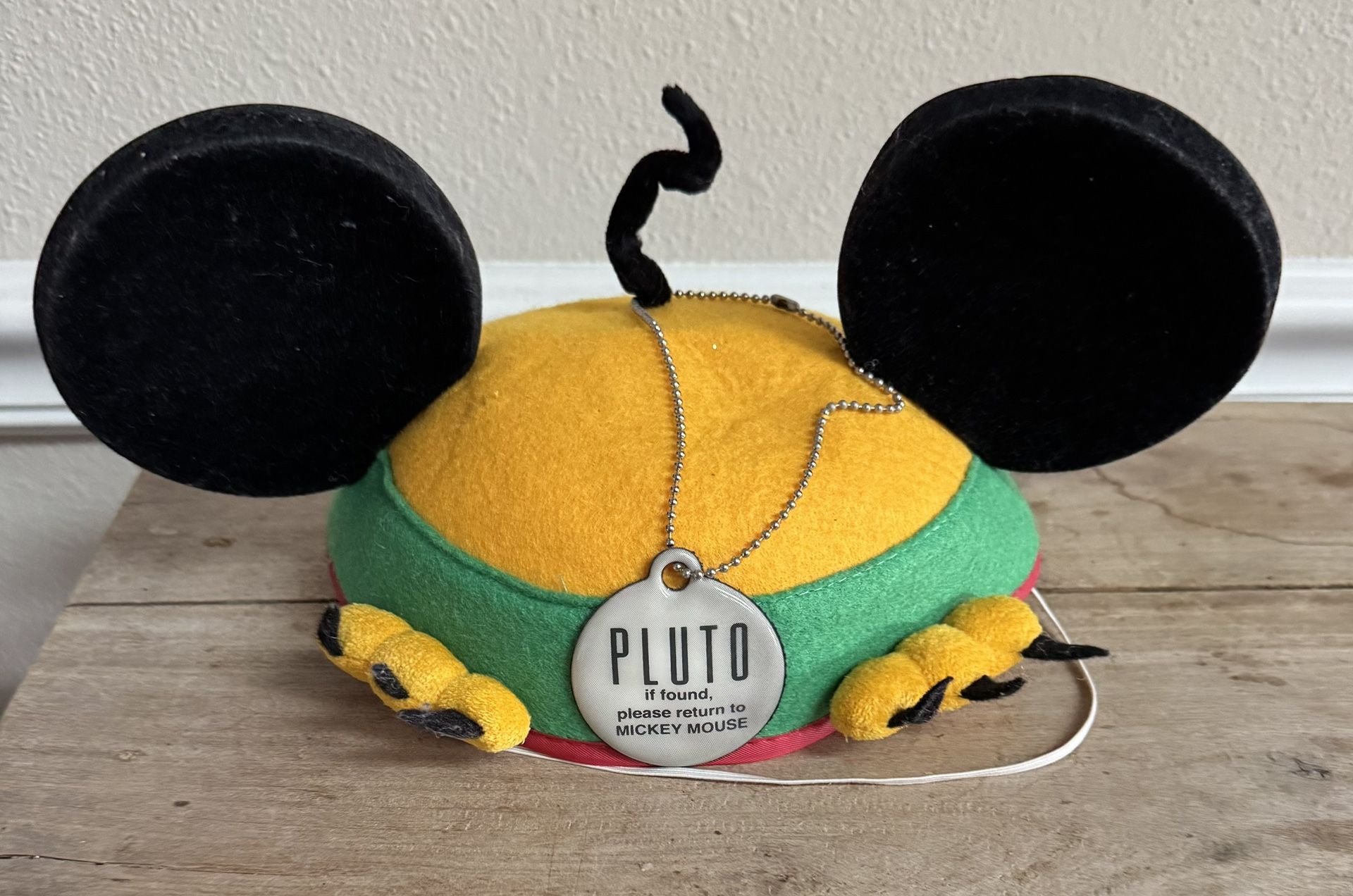RARE Disney Pluto Mickey Ears Cap just $15 xox