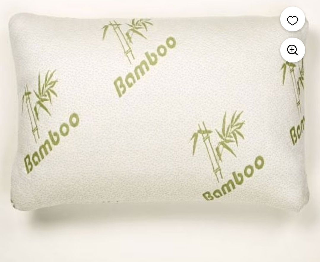 NEW-Bamboo Queen Bed Pillows Hypoallergenic