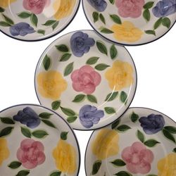 Flora Di Roma  Rosa's Salad Plate 8in Brand New Vintage Collectable 5 Available