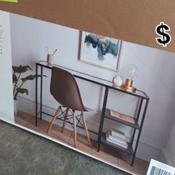 Brand New Fulham Glass Writting Desk 