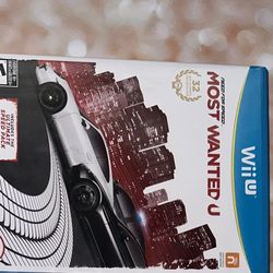 Wii U Need For Speed 