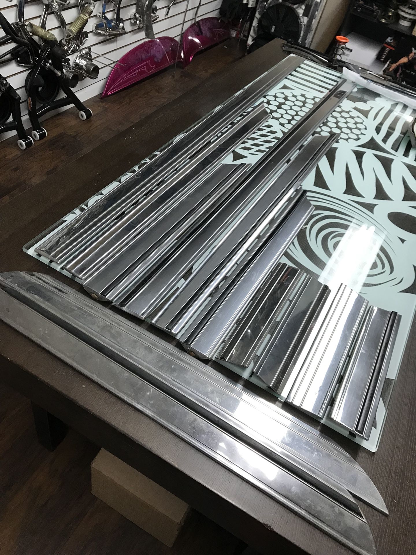 1974 CHEVROLET CAPRICE IMPALA SIDE MOLDINGS TRIM 74 DONK