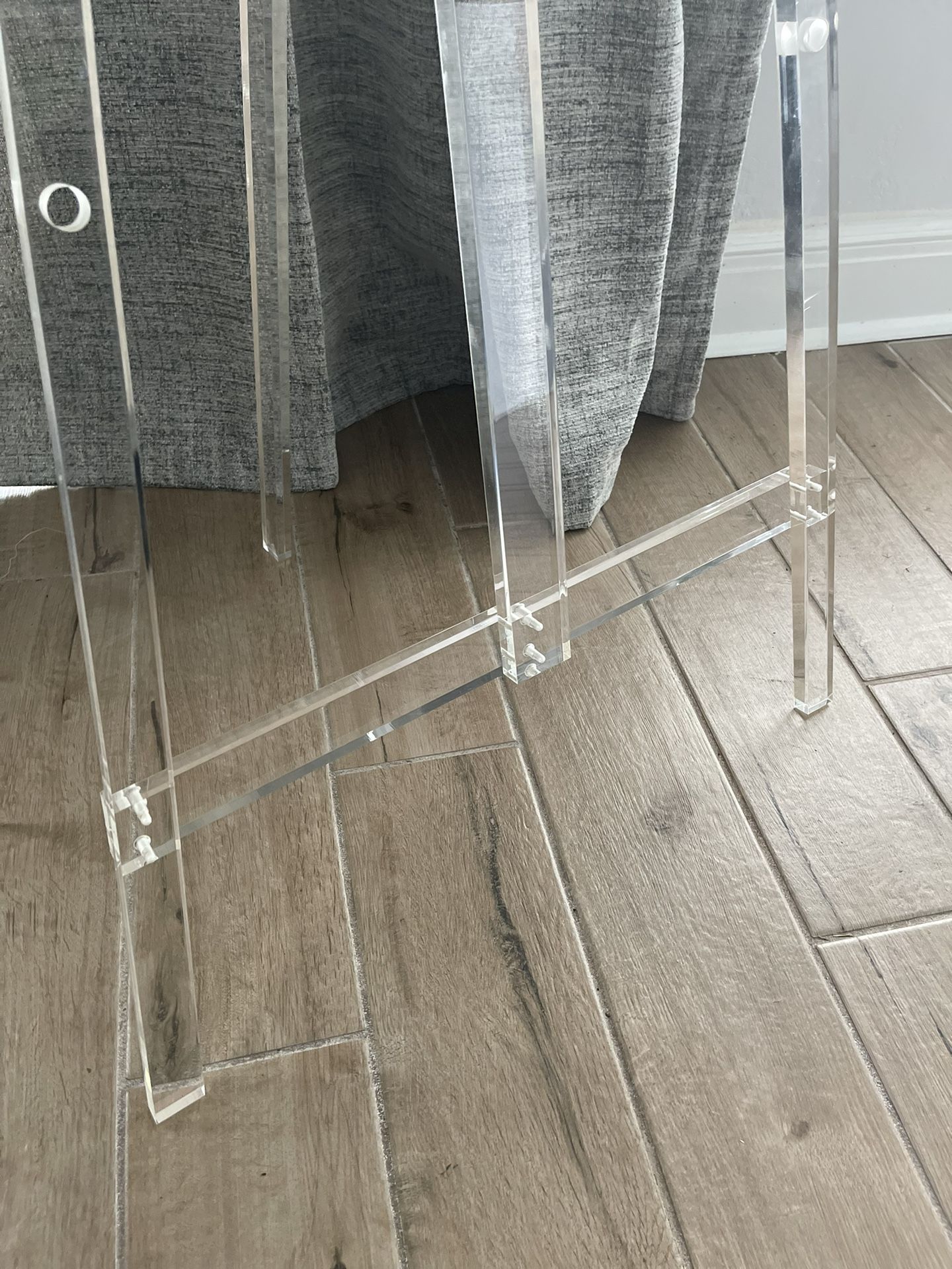 CB2 Acrylic Tripod Easel - Signage Stand