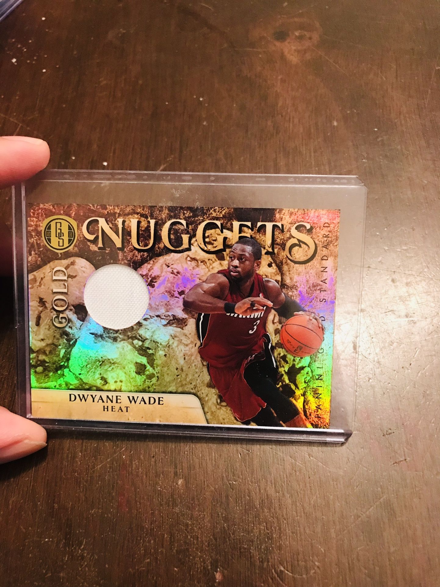 Dwayne Wade Panini Gold Standard With Jersey Patch