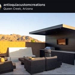 Pergola And Kitchen Set up 