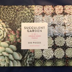 Puzzle 2 In 1 Double Sided Puzzle 500 Pieces 