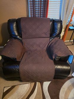Dark Brown Power Recliner