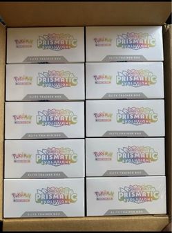 Pokemon prismatic evolutions etb