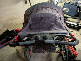 Baby trend double jogging stroller
