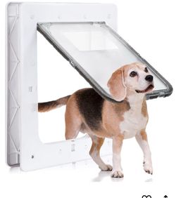 , Durable Plastic Dog Door