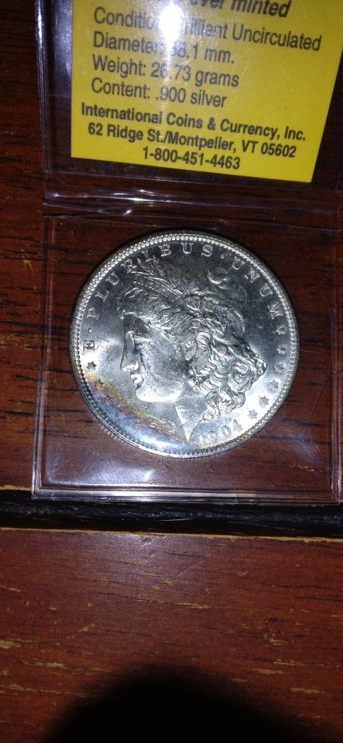 1904 New Orleans Morgan Dollar