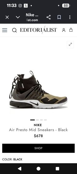 NIKE AIR PRESTO ACRONYM