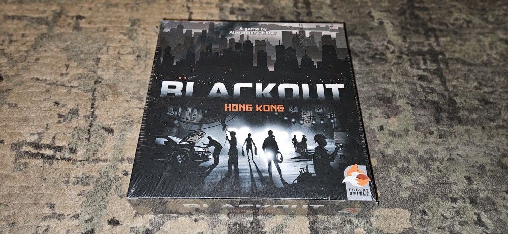 Blackout Hong Kong Board Game Eggert Spiele Games Brand New & Factory Sealed!!