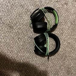 Two Xbox Gaming Headsets 