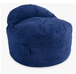 Bean Bag Chair W/ Pull Out Queen Bed Insert