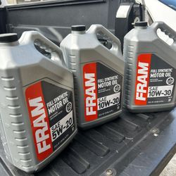 FRAM Car Oil 