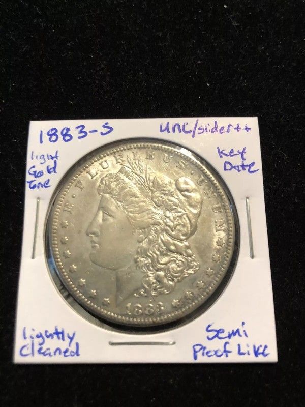 1883-S Morgan Dollar Rare Key Date