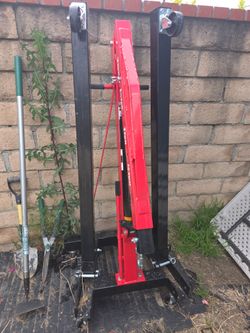 2 ton engine lift cherry picker