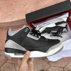 Jordan 3s Black cement 