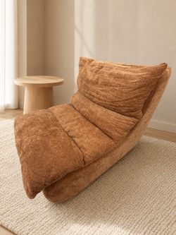 Orange Floor Lounge Chair / Lazy Sofa – New