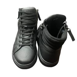 Aldo Preralithh Men's Casual Laceup/Zip-up Leather Casual Boots 9.5