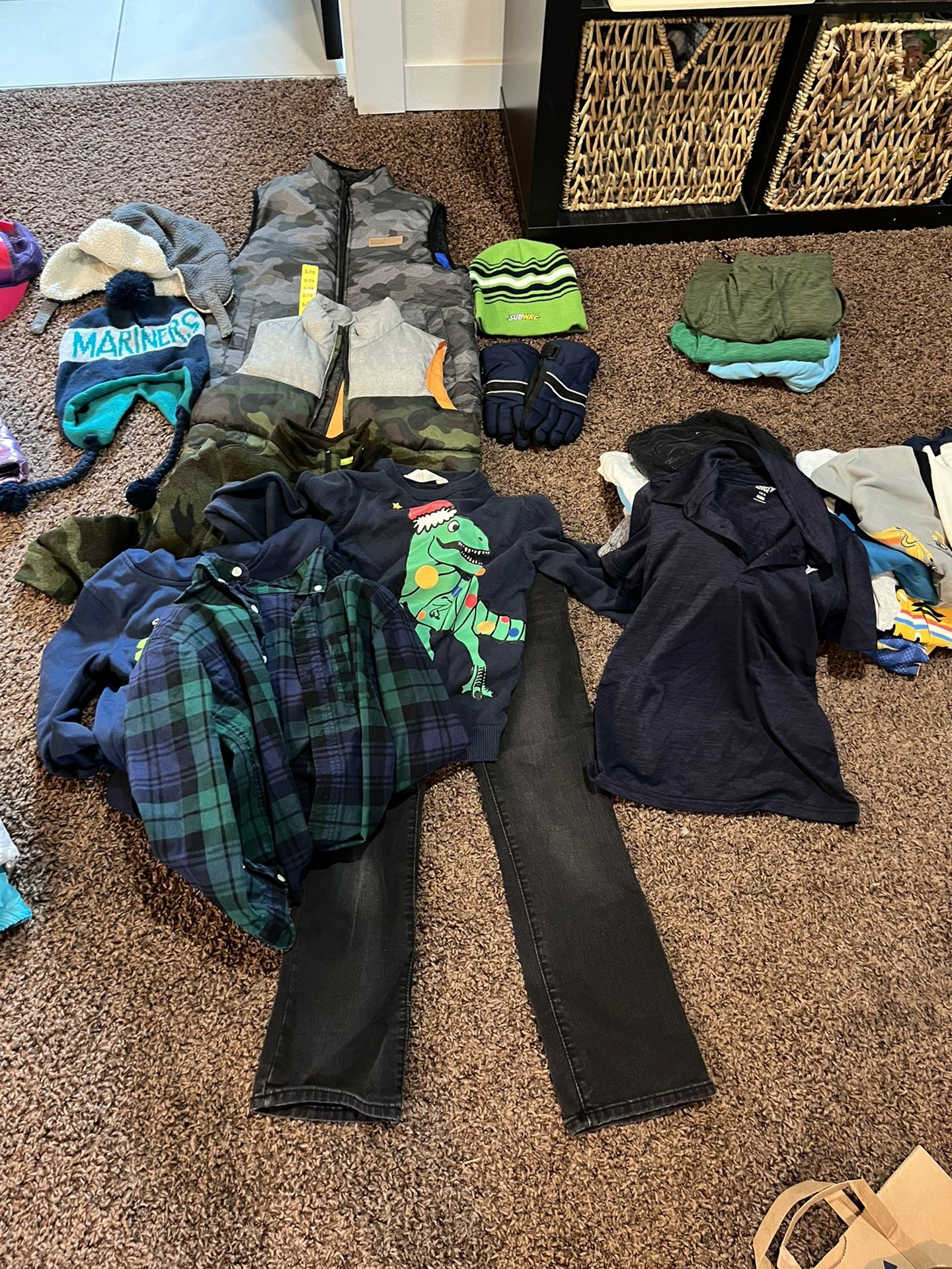 Boys Bag Of Clothes Size Medium 8-10