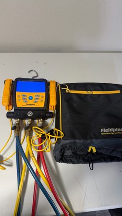 Fieldpiece SM380V 3 Port SMAN Digital Refrigerant Manifold with Micron Gauge